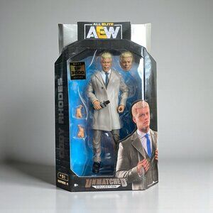 AEW Jazwares Unmatched Series 4 #31 Cody Rhodes Rare 1 of 3000
